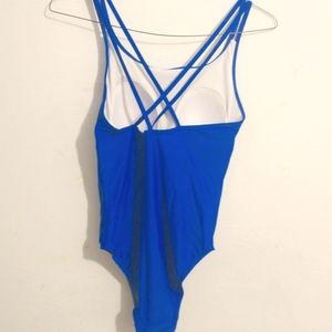 SheIn blue one piece swimsuit
